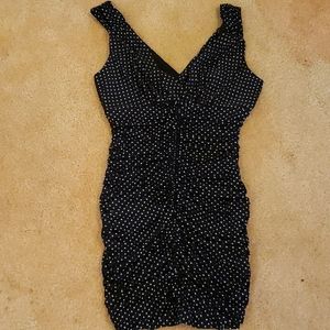 Forever 21 polka-dot dress medium